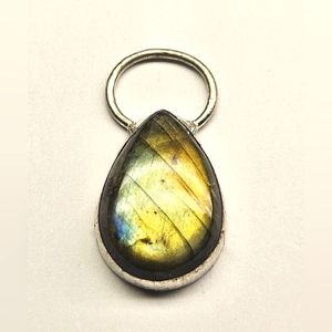 Labradorite Teardrop Pendant